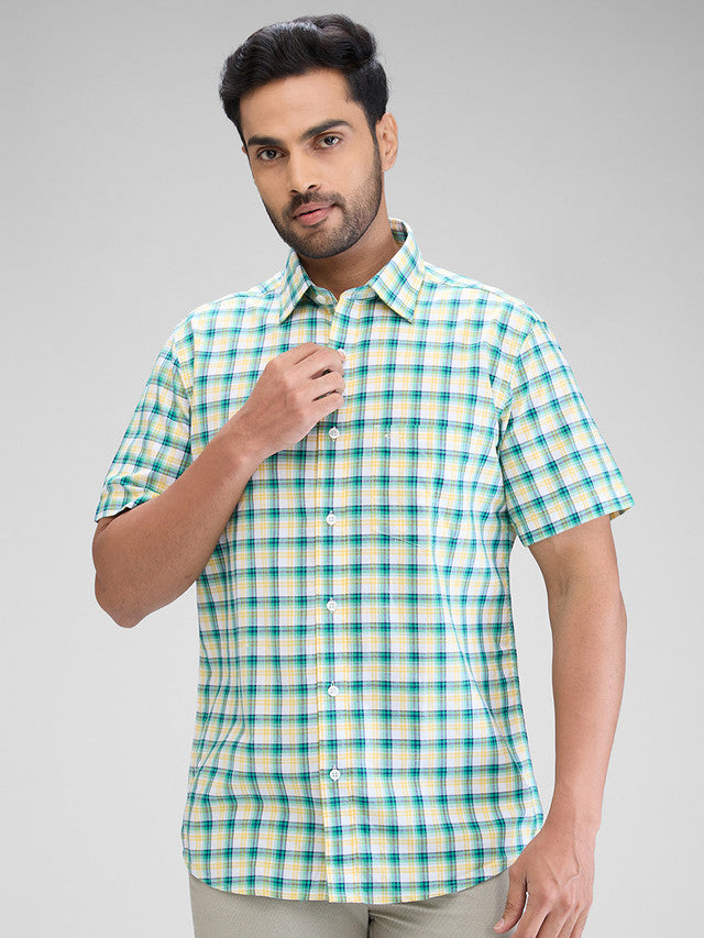 Colorplus Green Casual Shirt 