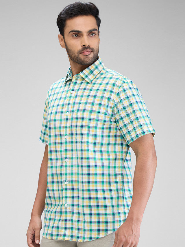 Colorplus Green Casual Shirt 