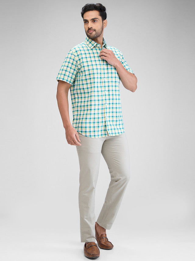 Colorplus Green Casual Shirt 