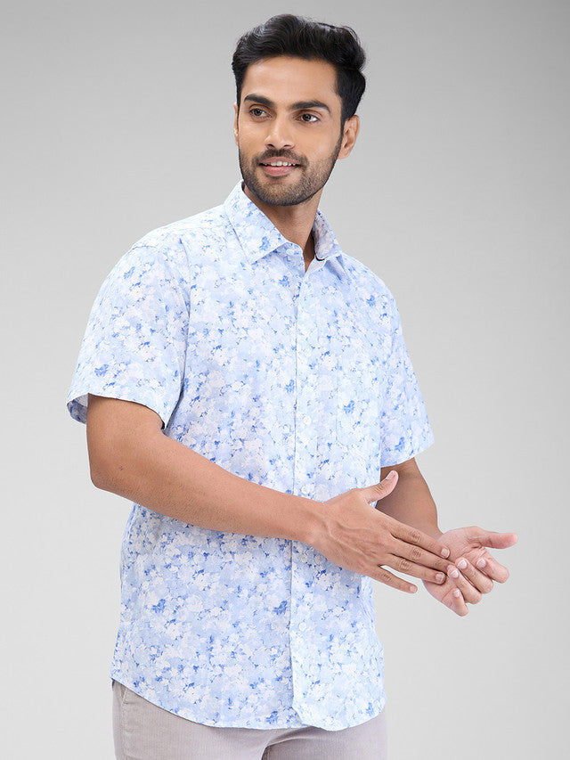 Colorplus Blue Casual Shirt 