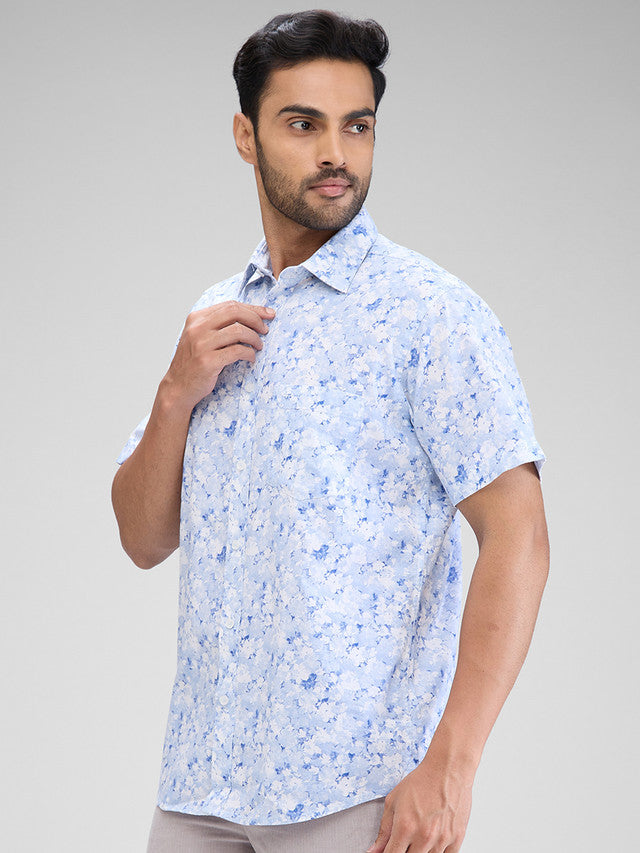 Colorplus Blue Casual Shirt 