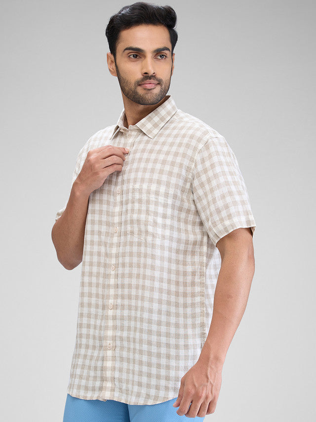 Colorplus Beige Casual Shirt 