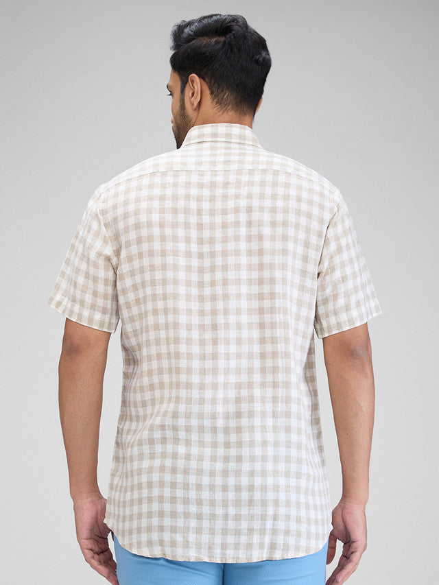 Colorplus Beige Casual Shirt 