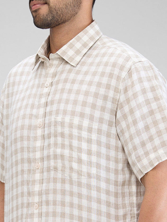 Colorplus Beige Casual Shirt 