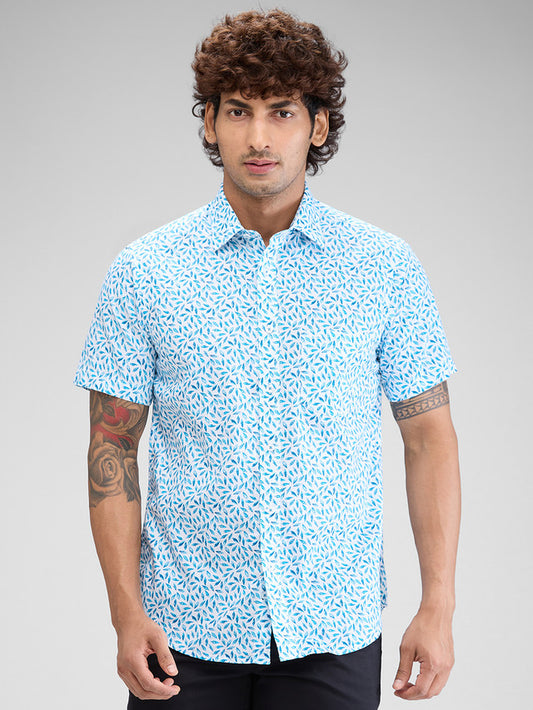 Colorplus Blue Casual Shirt 