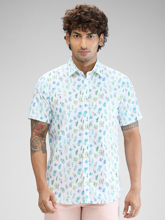 Colorplus Green Casual Shirt 