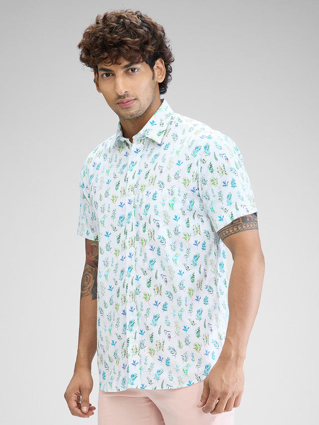 Colorplus Green Casual Shirt 