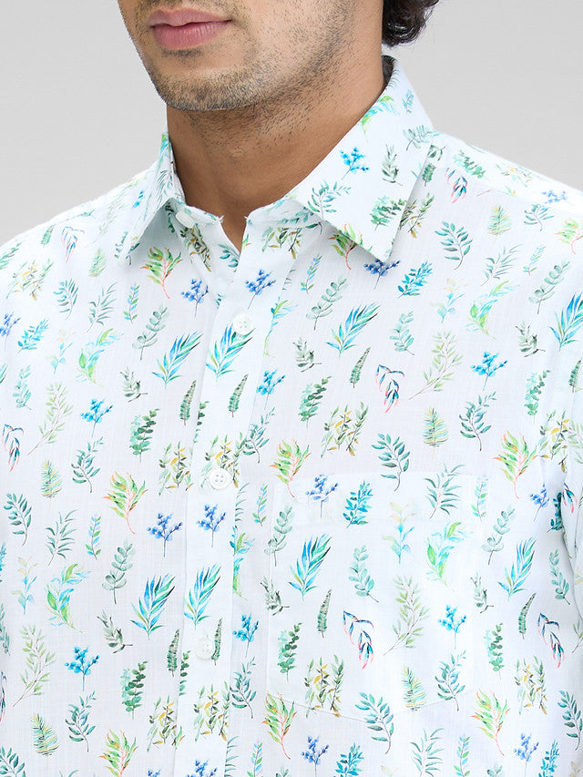 Colorplus Green Casual Shirt 