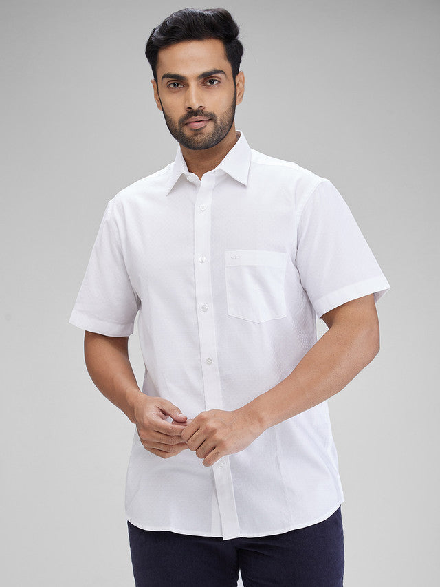 Colorplus White Casual Shirt 