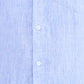 Colorplus Blue Yarn Dyed Tailored Fit Linen Casual Shirt