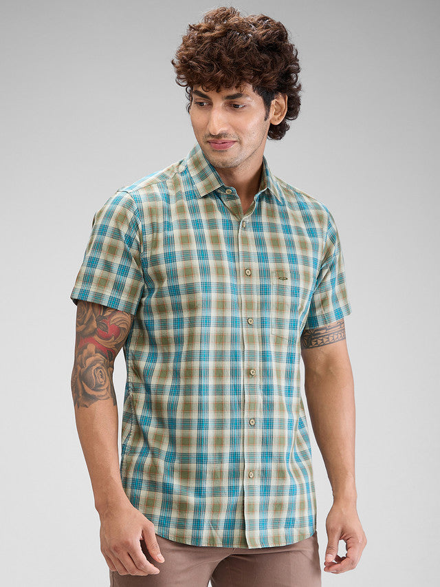 Colorplus Green Casual Shirt 