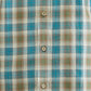 Colorplus Green Checks Regular Fit Cotton Casual Shirt