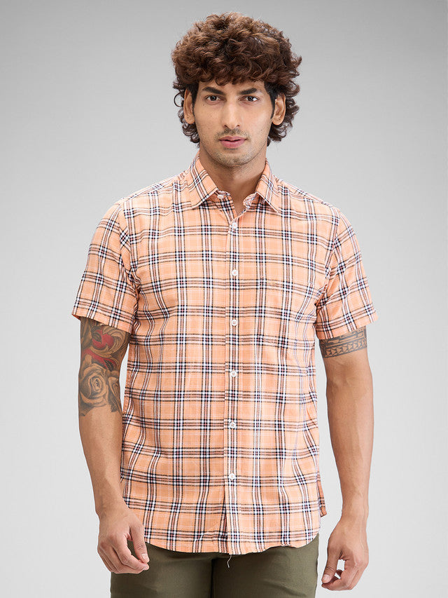 Colorplus Orange Casual Shirt 