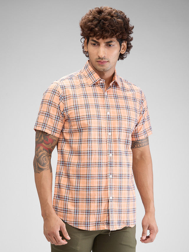 Colorplus Orange Casual Shirt 