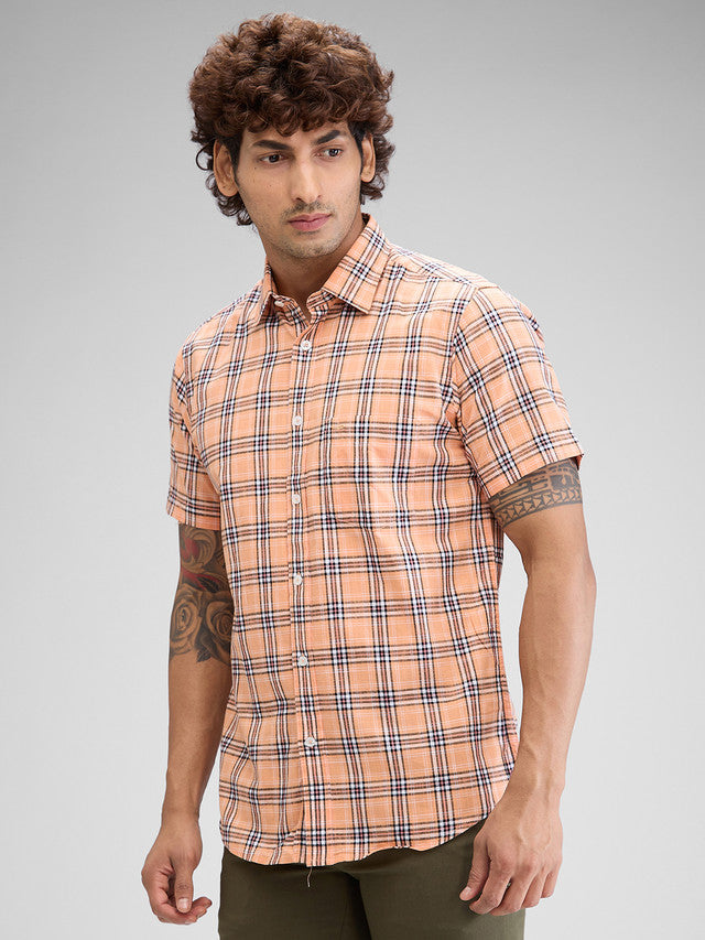 Colorplus Orange Casual Shirt 