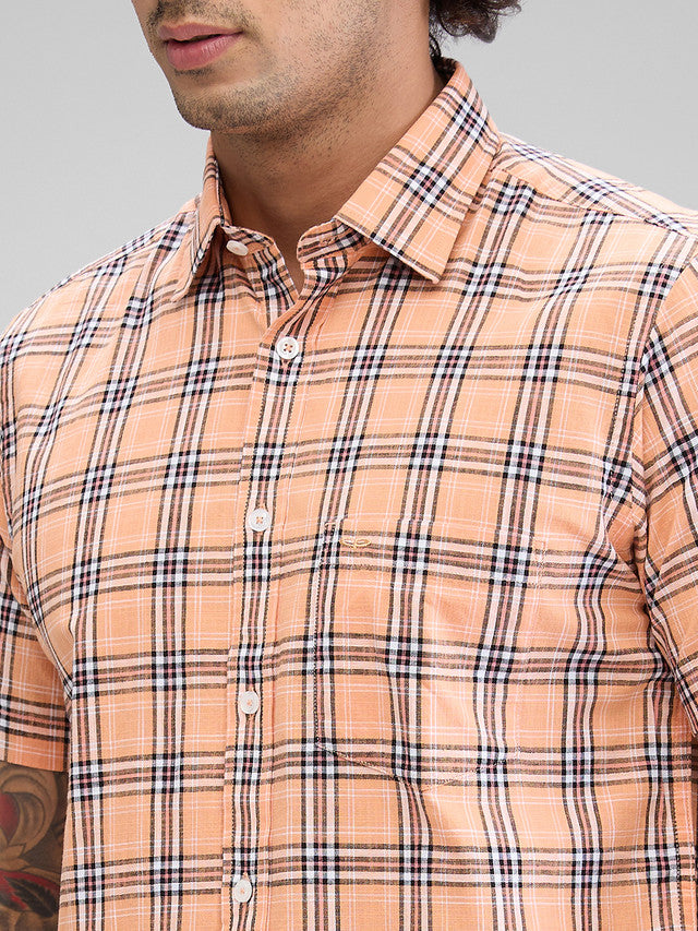 Colorplus Orange Casual Shirt 