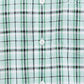 Colorplus Green Checks Regular Fit Cotton Casual Shirt