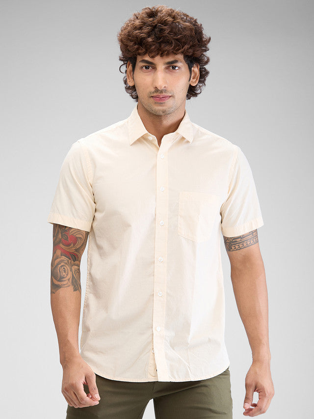 Colorplus Beige Casual Shirt 