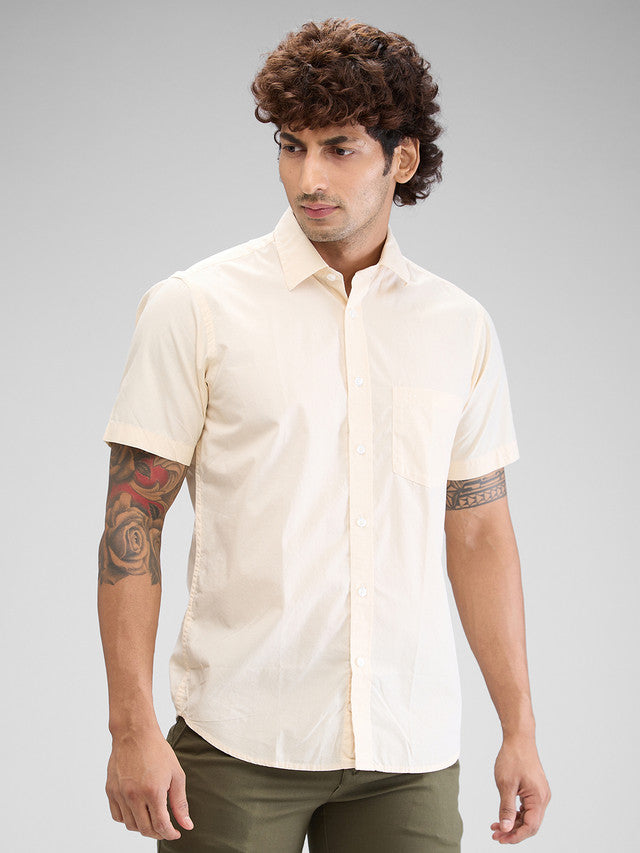 Colorplus Beige Casual Shirt 