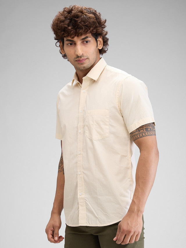 Colorplus Beige Casual Shirt 