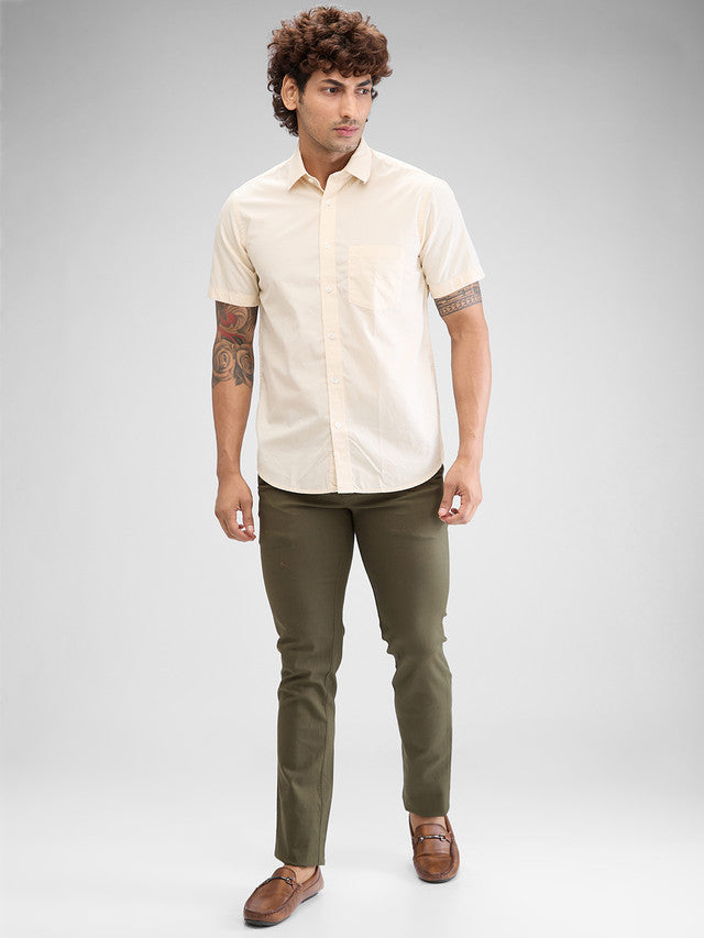 Colorplus Beige Casual Shirt 