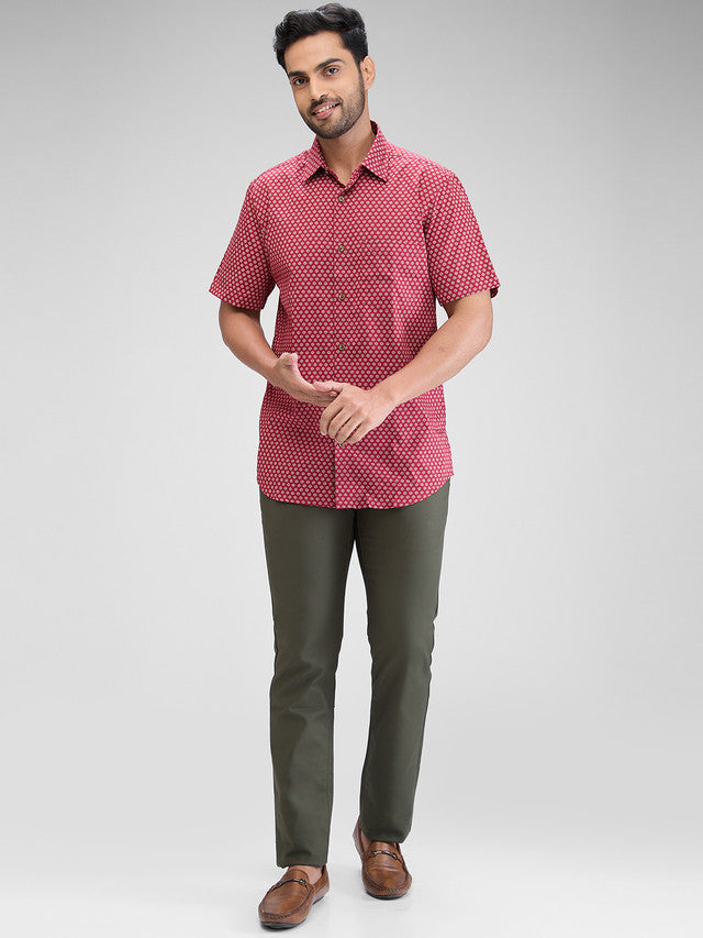 Colorplus Red Casual Shirt 