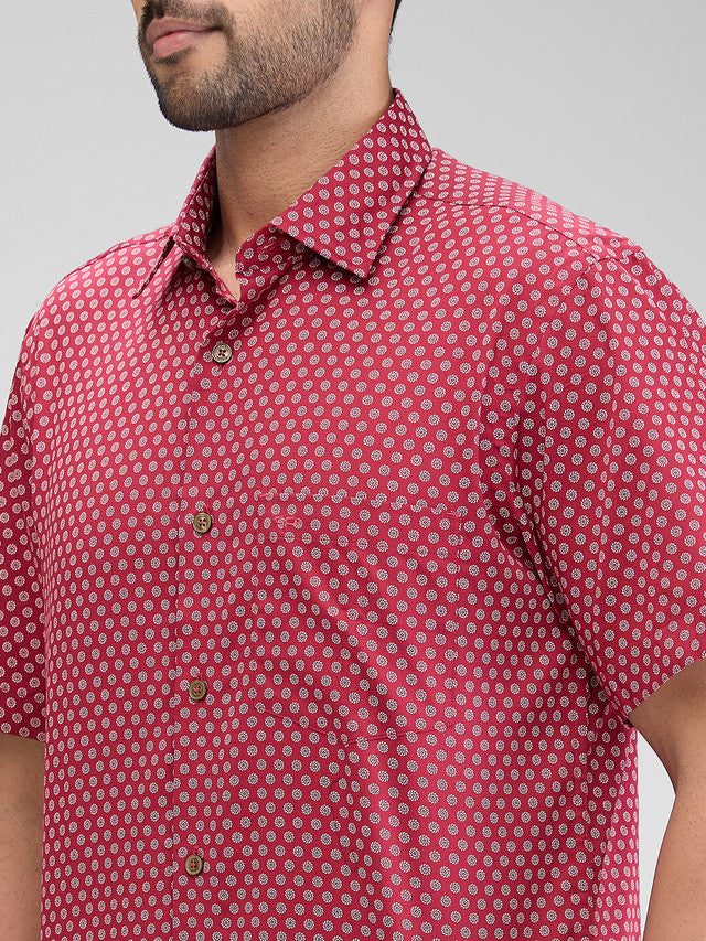 Colorplus Red Casual Shirt 