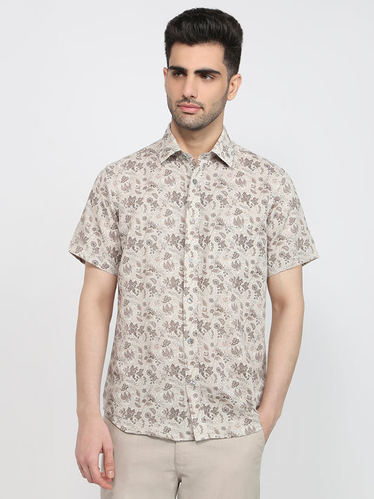 Colorplus Grey Casual Shirt