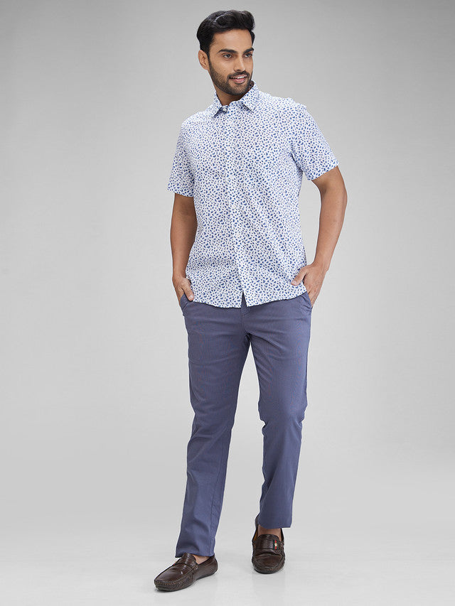 Colorplus Blue Casual Shirt 