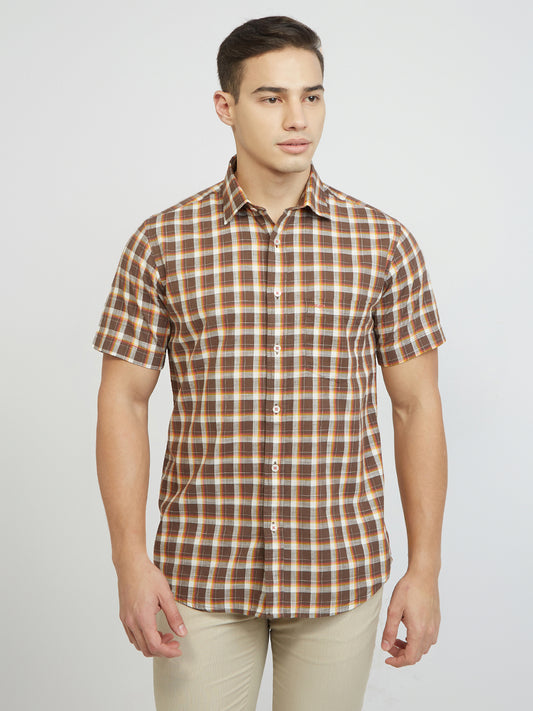 ColorPlus Brown Shirt 