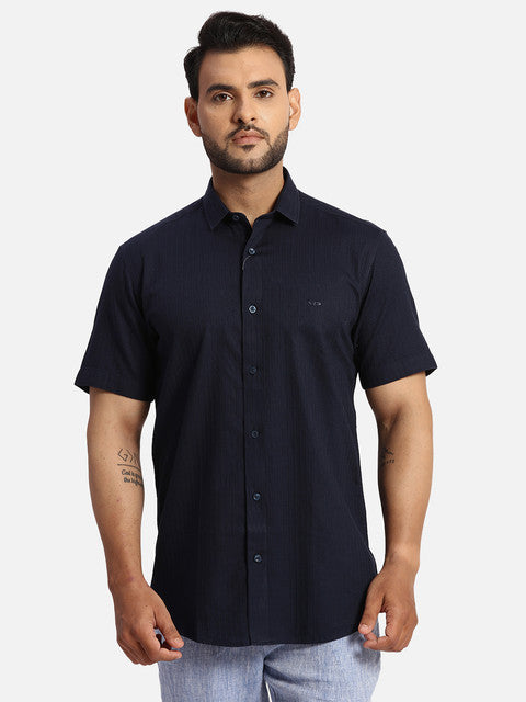 Colorplus Blue Casual Shirts