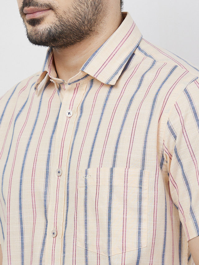 Colorplus Yellow Casual Shirt