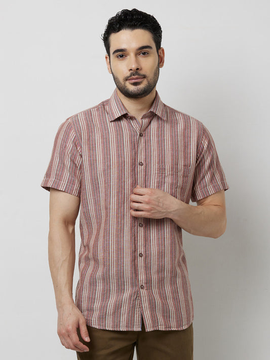 Colorplus Brown Casual Shirt