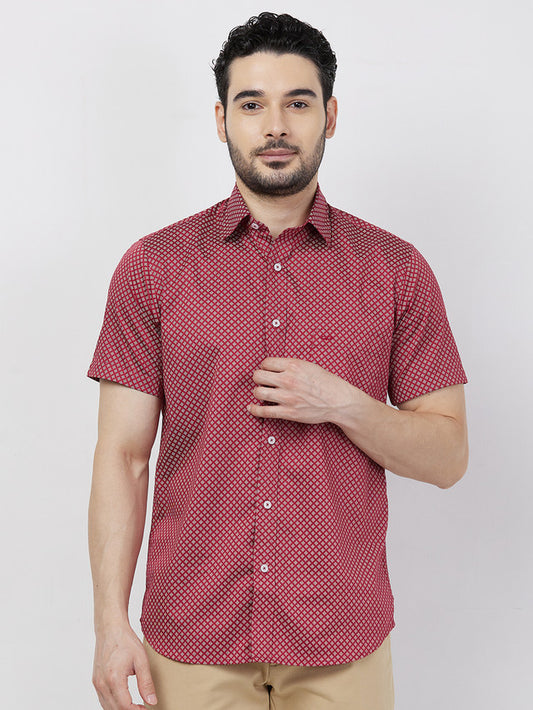 Colorplus Red Casual Shirt