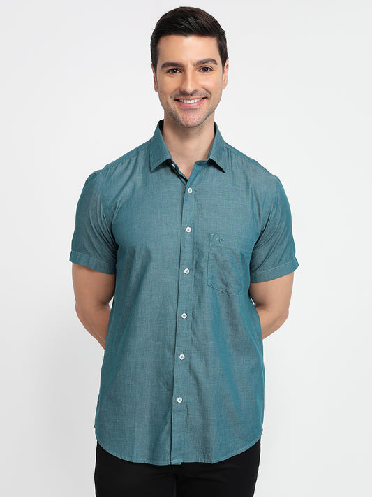 Colorplus Green Casual Shirt