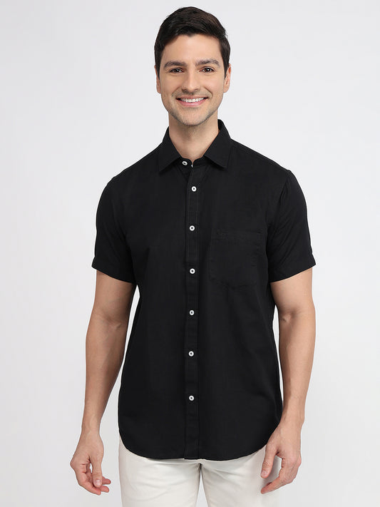 Colorplus Black Casual Shirt