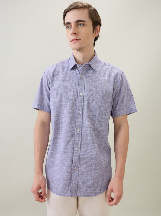 Colorplus Purple Casual Shirt 