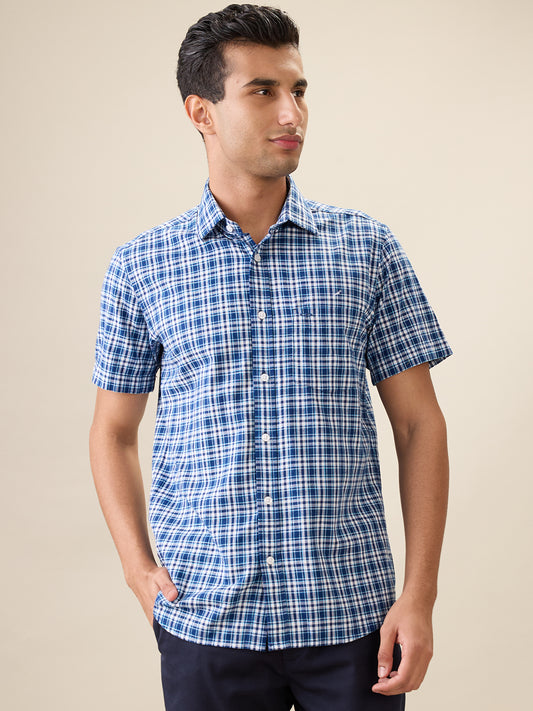Colorplus Blue Casual Shirt