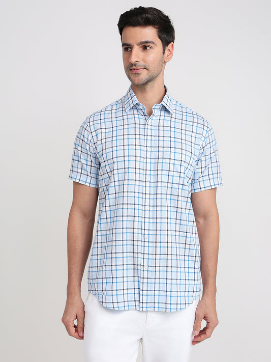 Colorplus Blue Casual Shirt 