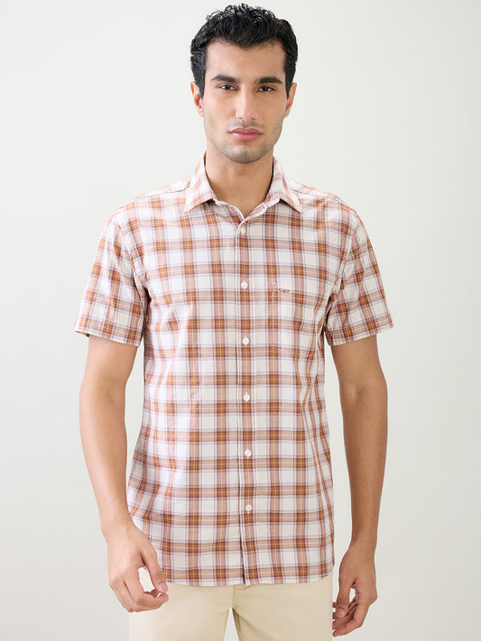 Colorplus Brown Casual Shirt 