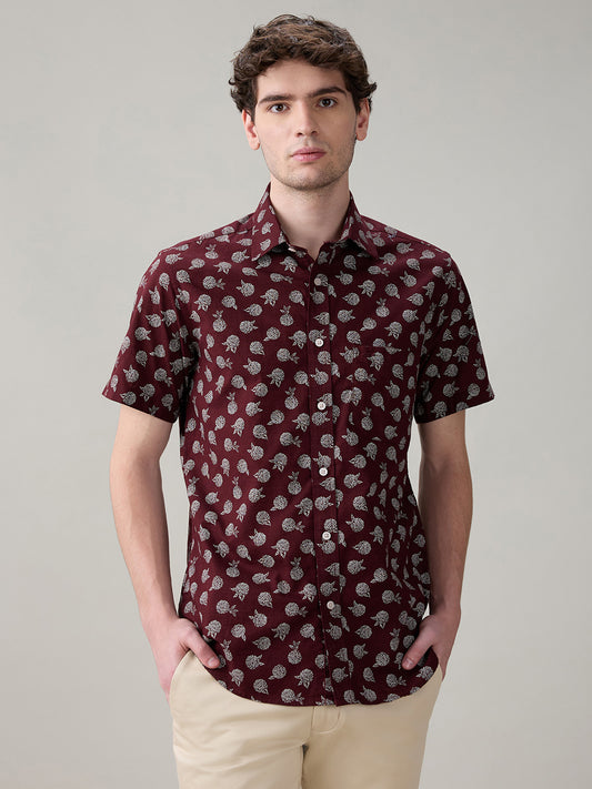 Colorplus Brown Casual Shirt 