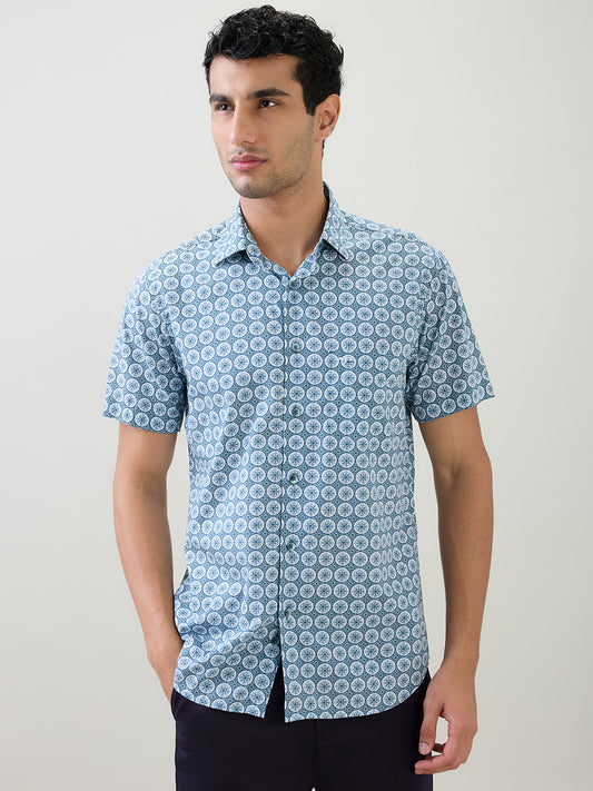 Colorplus Blue Casual Shirt 