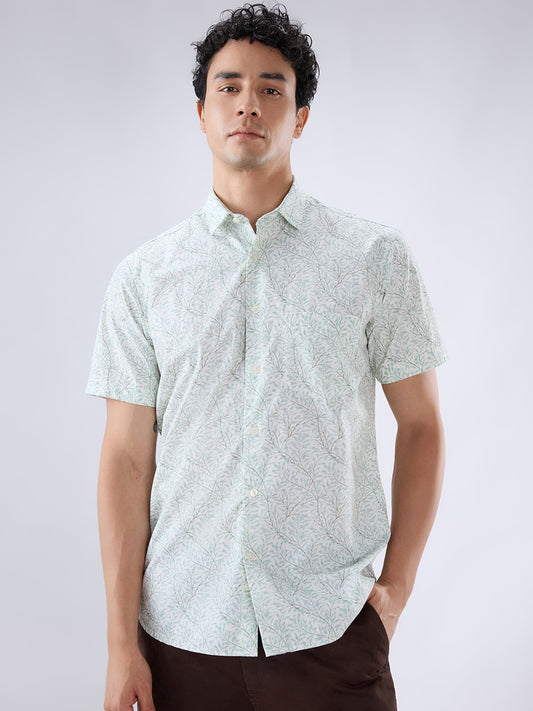 Colorplus Green Casual Shirt
