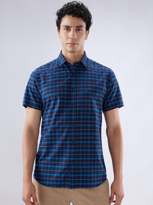 Colorplus Blue Casual Shirt