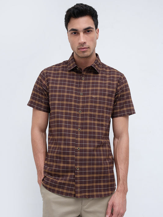 Colorplus Brown Casual Shirt
