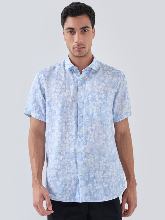 Colorplus Blue Casual Shirt
