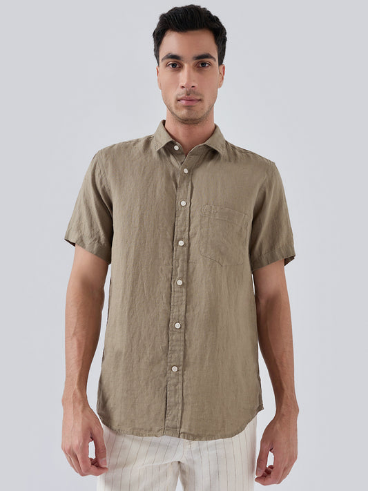 Colorplus Green Casual Shirt