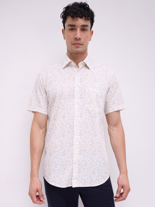 Colorplus Yellow Casual Shirt