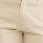 Colorplus Khaki Solid Piece Dyed Slim Fit Cotton Blend Trouser