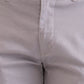 Colorplus Grey Solid Slim Fit Cotton Blend Trouser